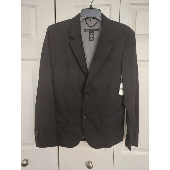 Marc by Marc Jacobs Black Lined Wool Blazer Suit Jacket Sz S/P Small NWT $448 - Picture 5 of 14